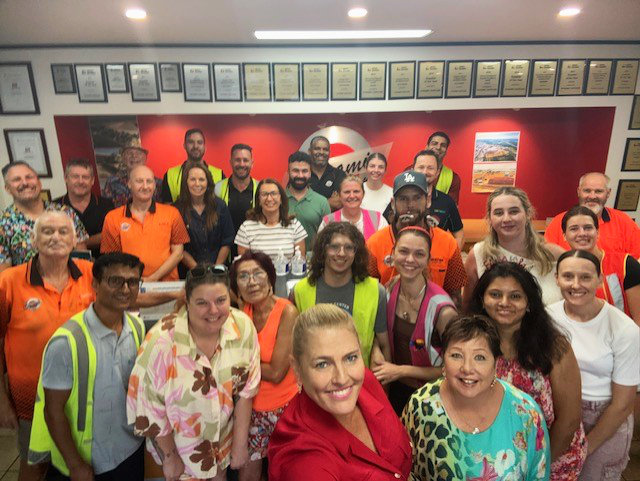 The DSTECH Queensland dropship warehouse team